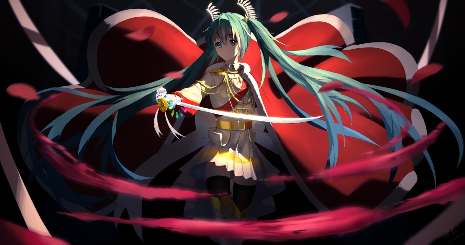 bing xia changzhi shoujo kageki revue starlight vocaloid daiba nana hatsune miku cosplay sword